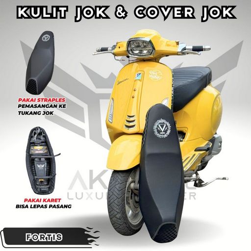 Akna AXL Cover Jok Kulit Jok fotris x carbon catur 3D Motor Beat Vario Scoopy supra x